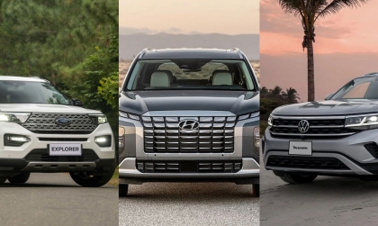 Ford Explorer, Hyundai Palisade và Volkswagen Teramont: Đâu mới là SUV hạng trung cao cấp đáng mua nhất?